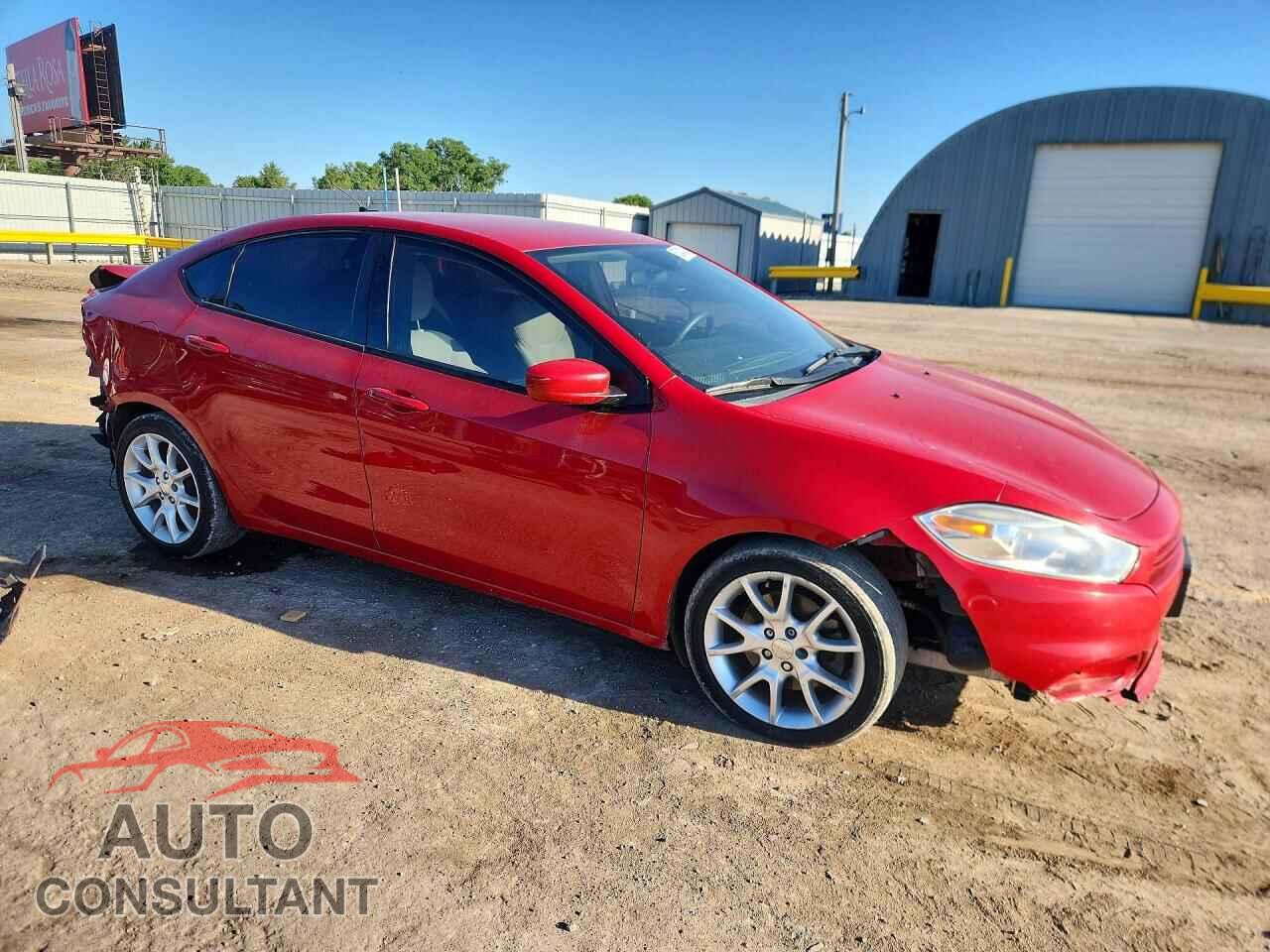 DODGE DART 2013 - 1C3CDFBA9DD157779
