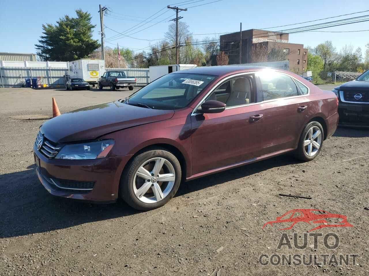 VOLKSWAGEN PASSAT 2012 - 1VWBP7A39CC008202