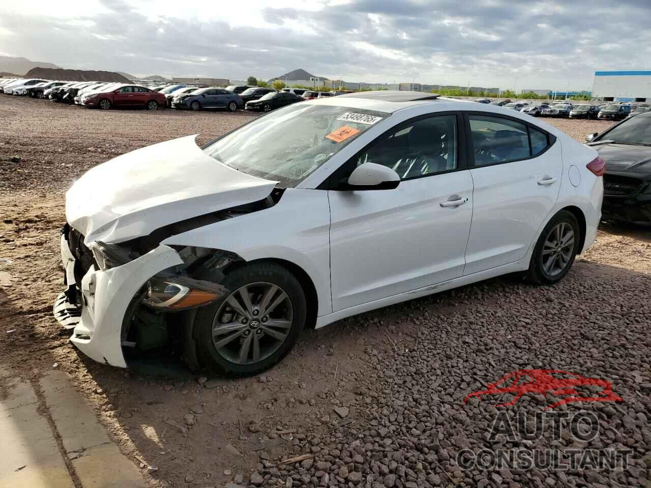 HYUNDAI ELANTRA 2018 - 5NPD84LF9JH281592