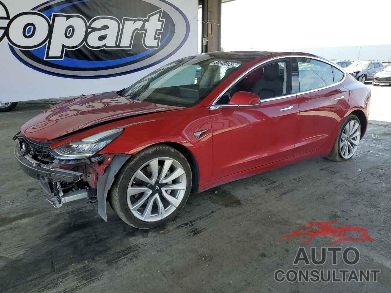 TESLA MODEL 3 2018 - 5YJ3E1EB5JF088125