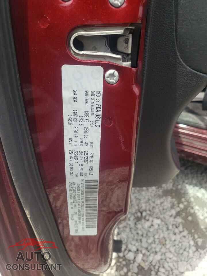 DODGE CARAVAN 2017 - 2C4RDGEG7HR807532
