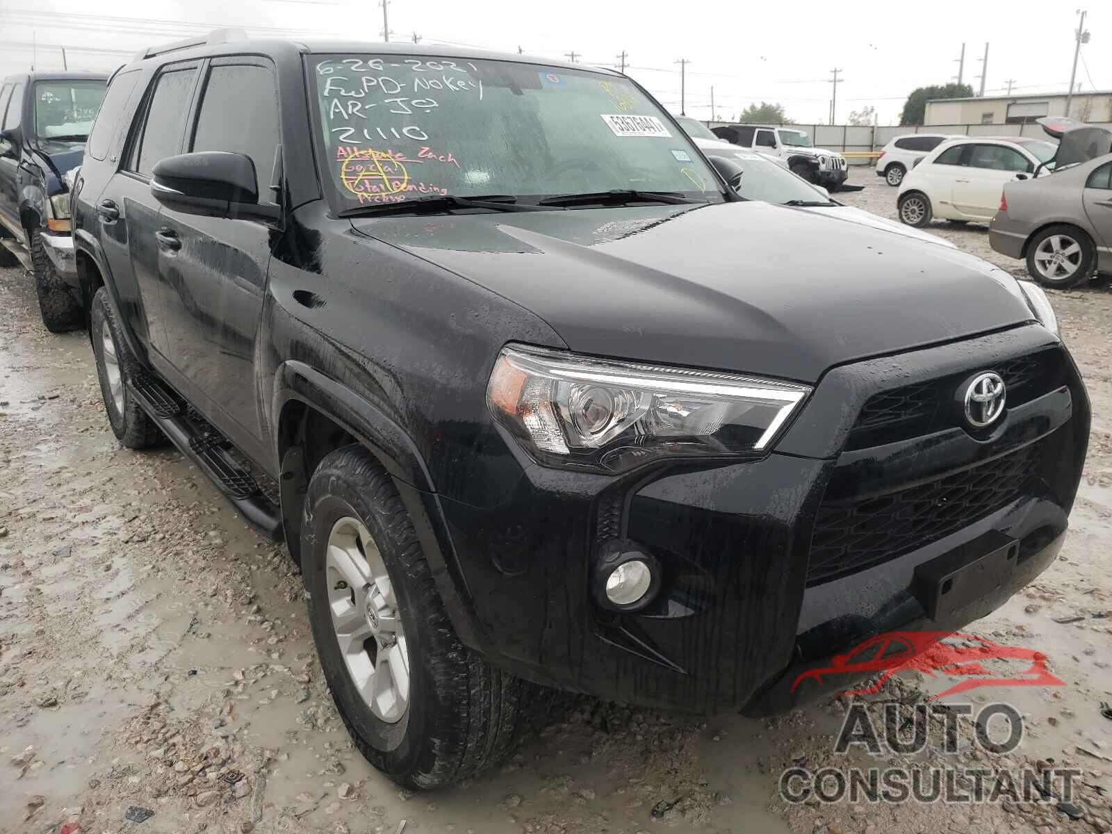 TOYOTA 4RUNNER 2018 - JTEZU5JR0J5168369