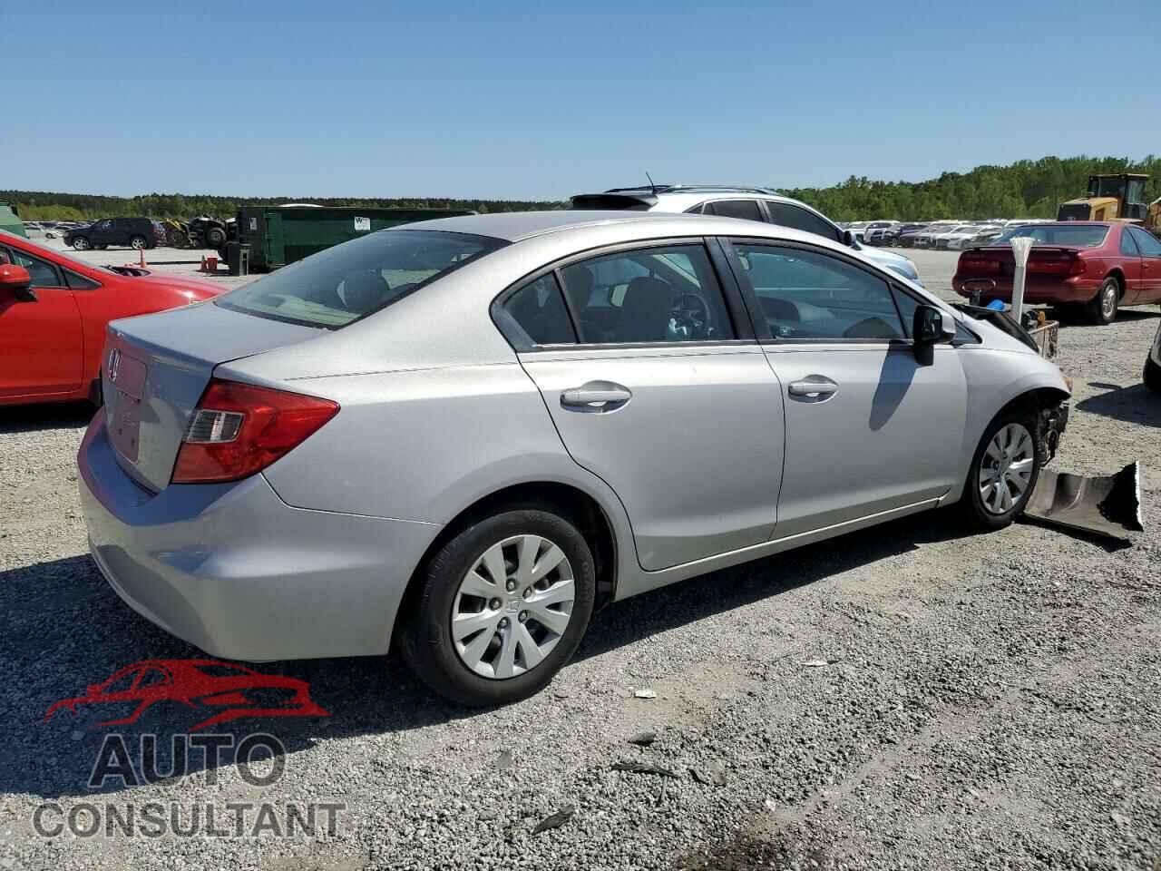 HONDA CIVIC 2012 - 19XFB2F55CE093368