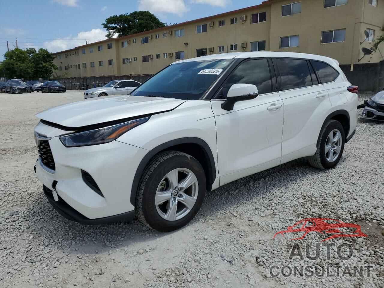 TOYOTA HIGHLANDER 2021 - 5TDCZRAH2MS035296