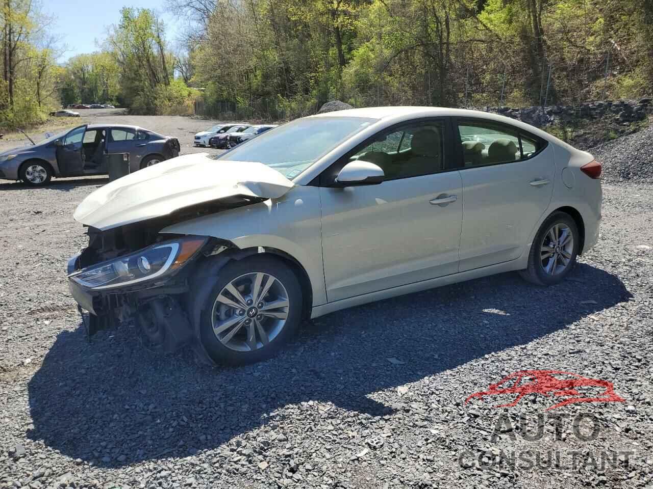 HYUNDAI ELANTRA 2017 - KMHD84LF9HU423970