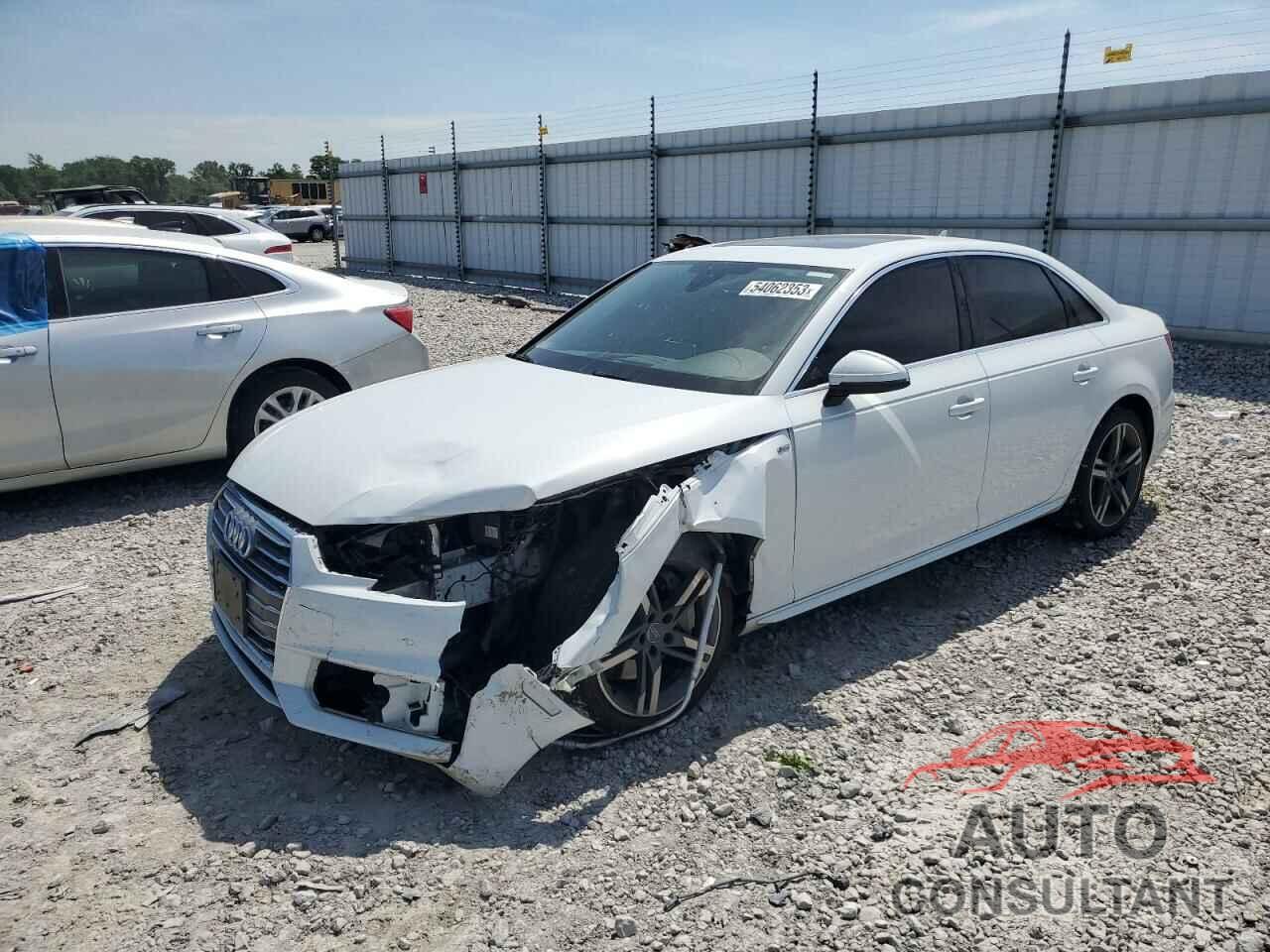 AUDI A4 2017 - WAUENAF42HN048358