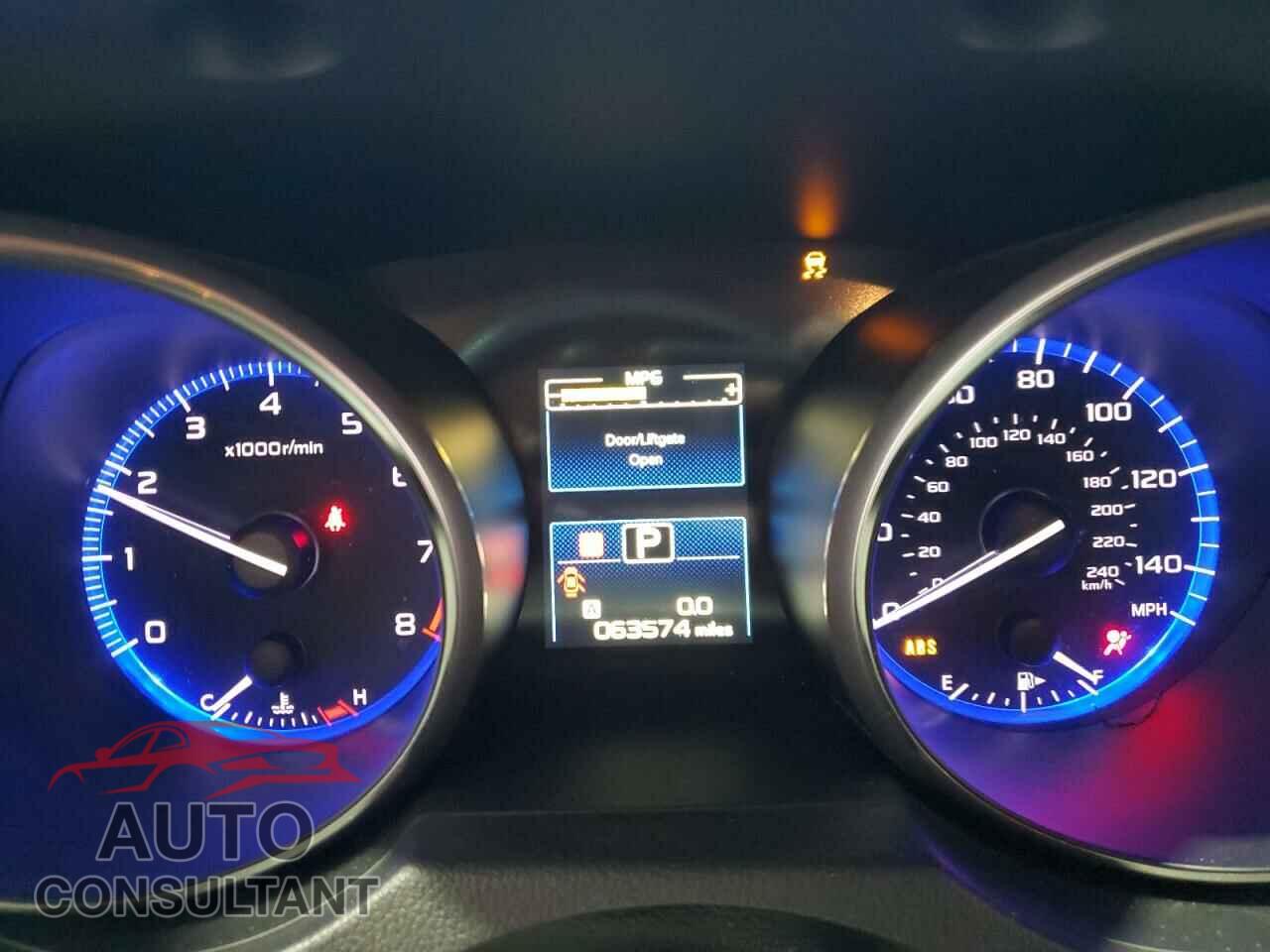SUBARU OUTBACK 2017 - 4S4BSACC9H3437189