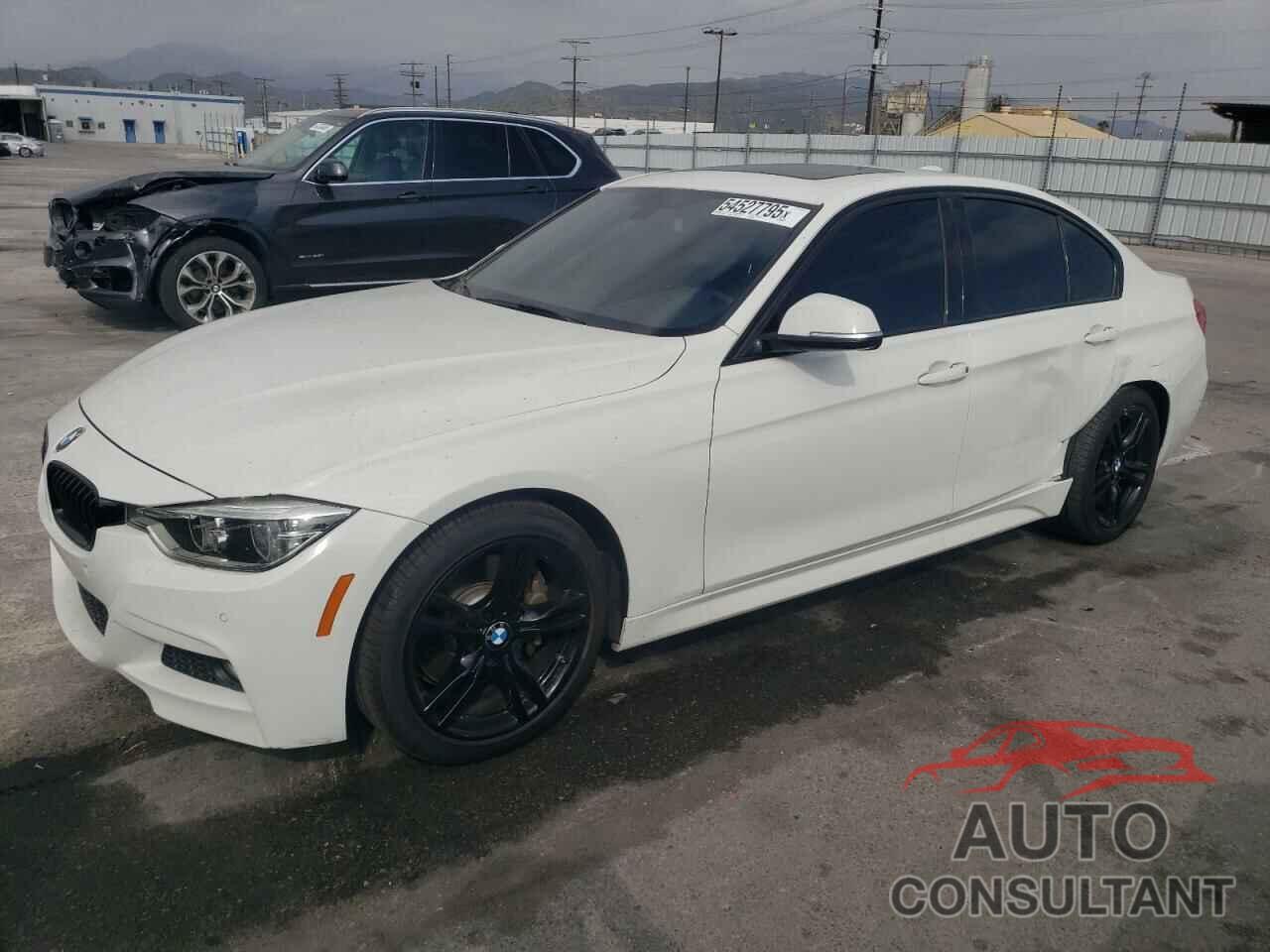 BMW 3 SERIES 2017 - WBA8B9G39HNU52820