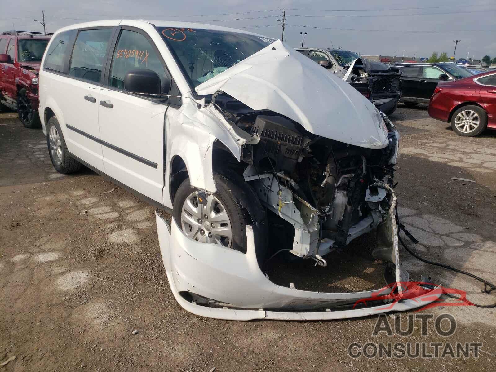 DODGE GRAND CARA 2016 - 2C4RDGBG8GR348434