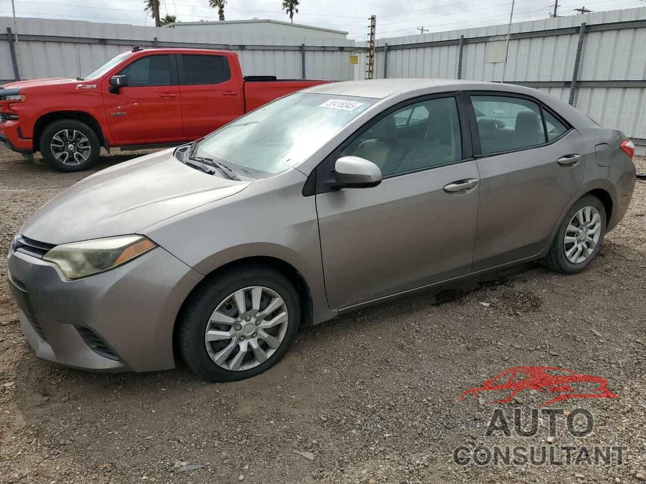 TOYOTA COROLLA 2015 - 5YFBURHE2FP358314