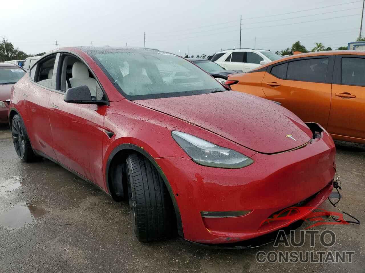 TESLA MODEL Y 2021 - 5YJYGDEF1MF258196