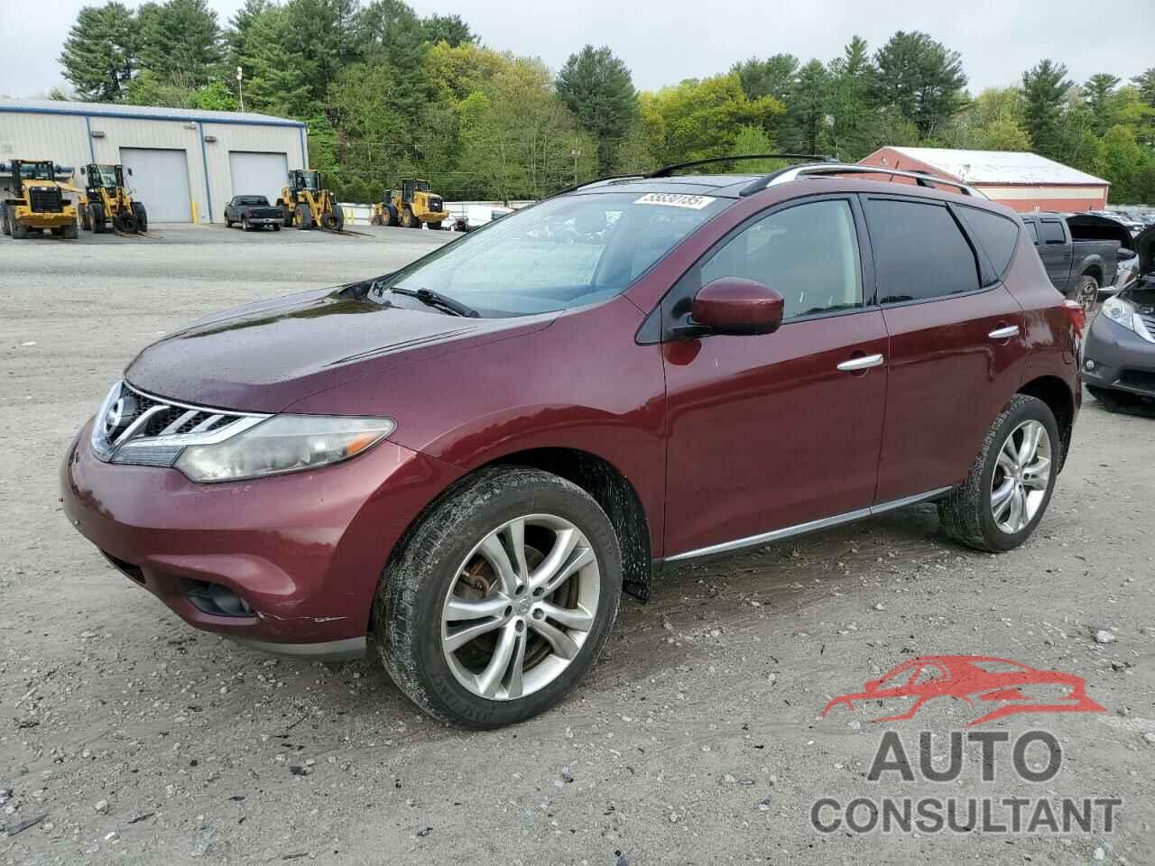 NISSAN MURANO 2011 - JN8AZ1MW1BW159323