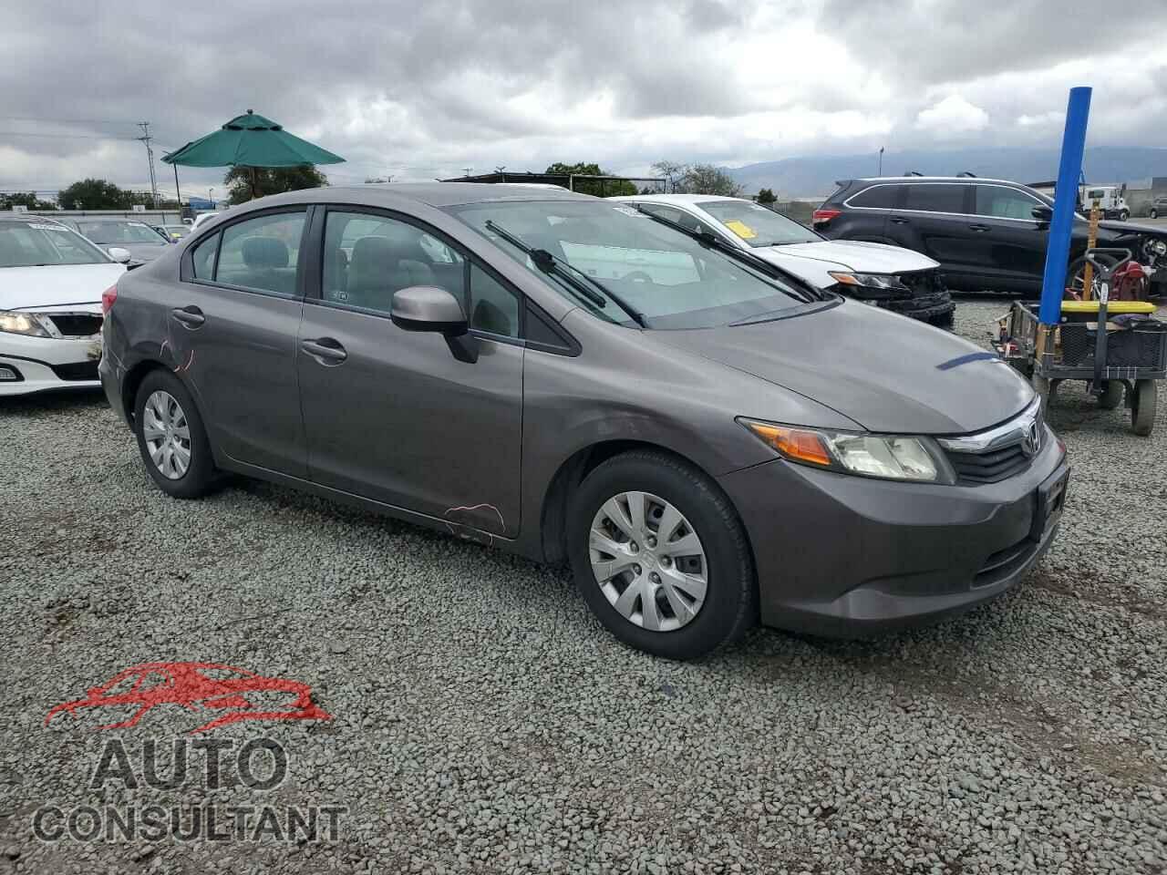 HONDA CIVIC 2012 - 19XFB2F5XCE372945