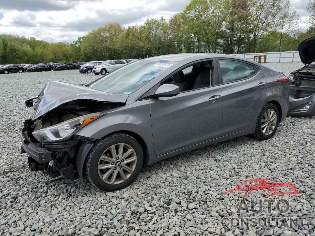 HYUNDAI ELANTRA 2014 - 5NPDH4AE3EH458007