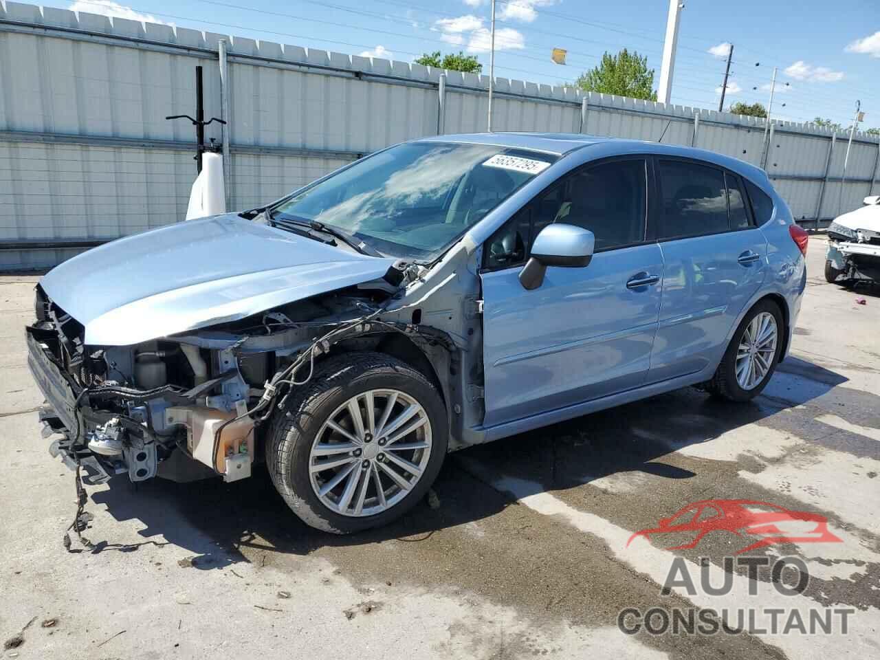 SUBARU IMPREZA 2012 - JF1GPAK63CH216728