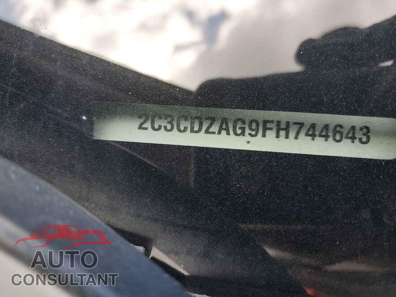 DODGE CHALLENGER 2015 - 2C3CDZAG9FH744643