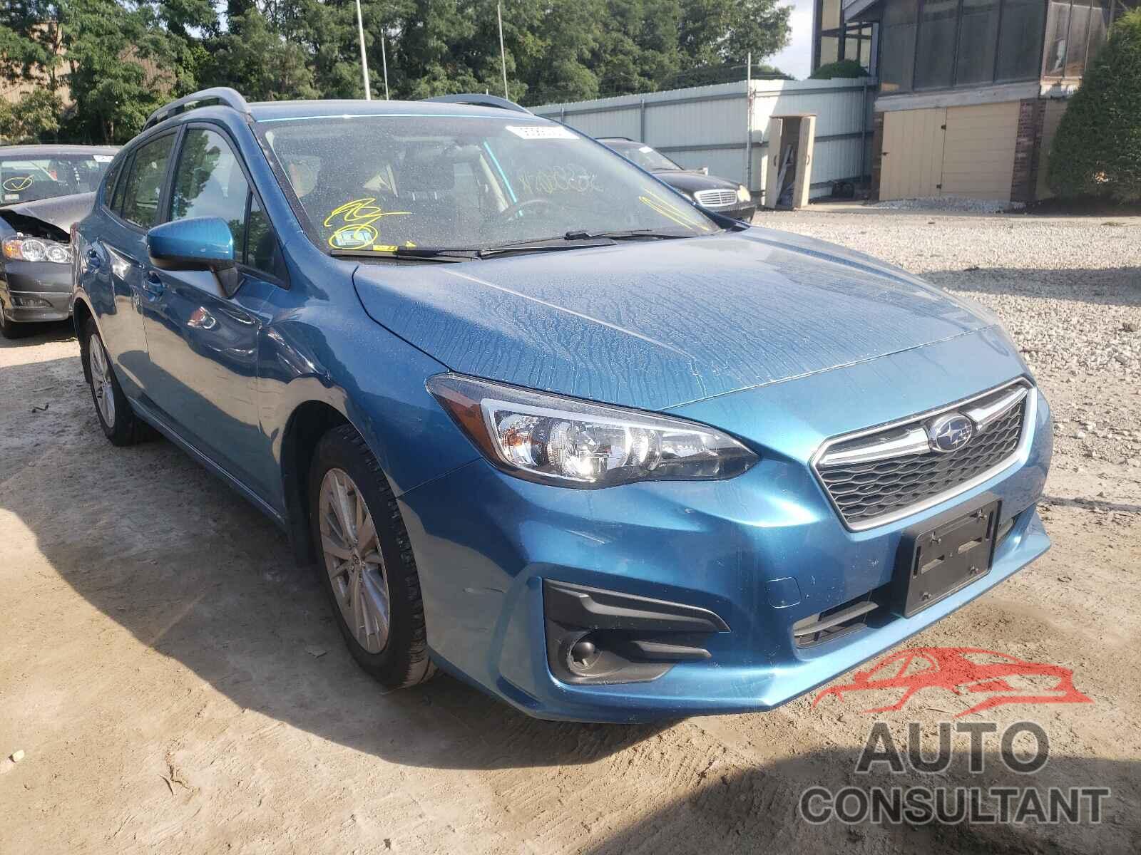 SUBARU IMPREZA 2018 - 4S3GTAB6XJ3712867