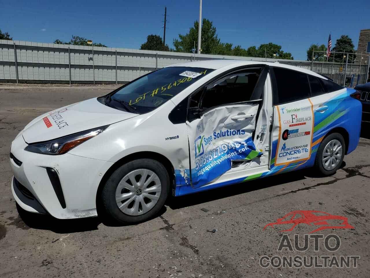 TOYOTA PRIUS 2019 - JTDKARFU7K3080810