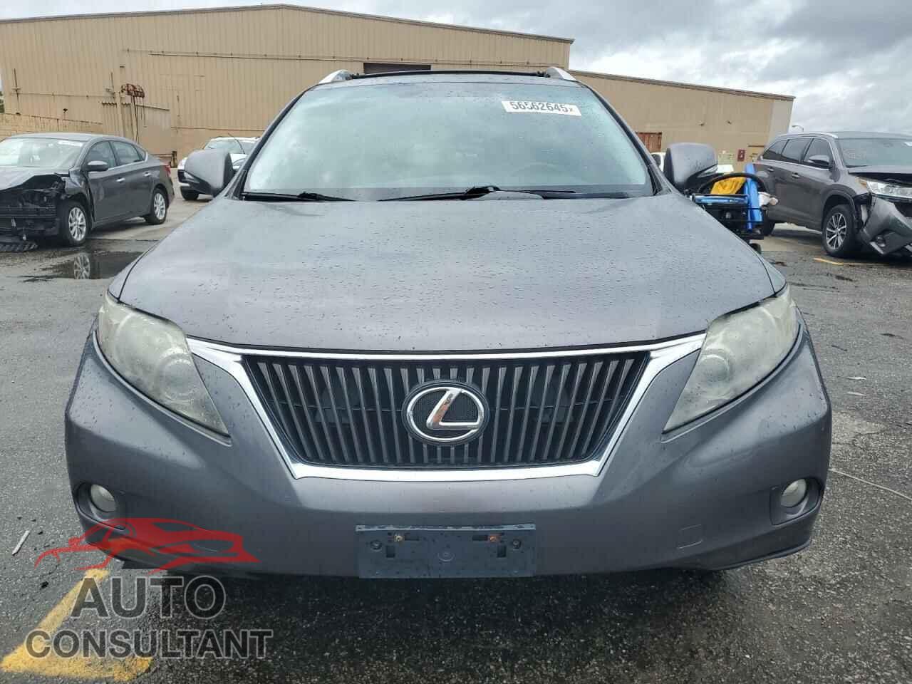 LEXUS RX350 2012 - 2T2BK1BA9CC136048