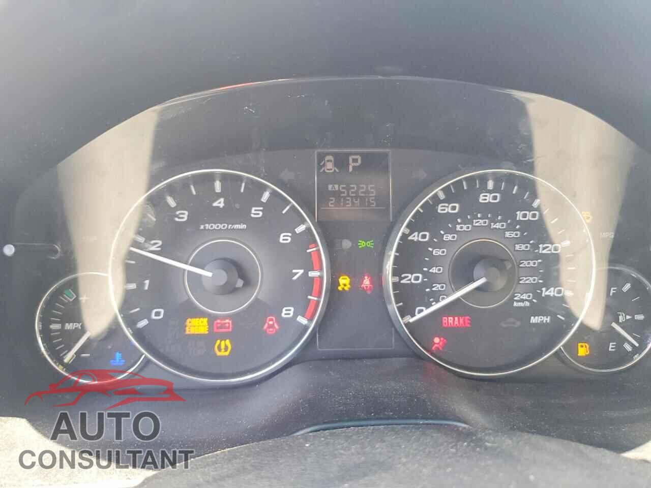 SUBARU OUTBACK 2011 - 4S4BRBFC0B3408538