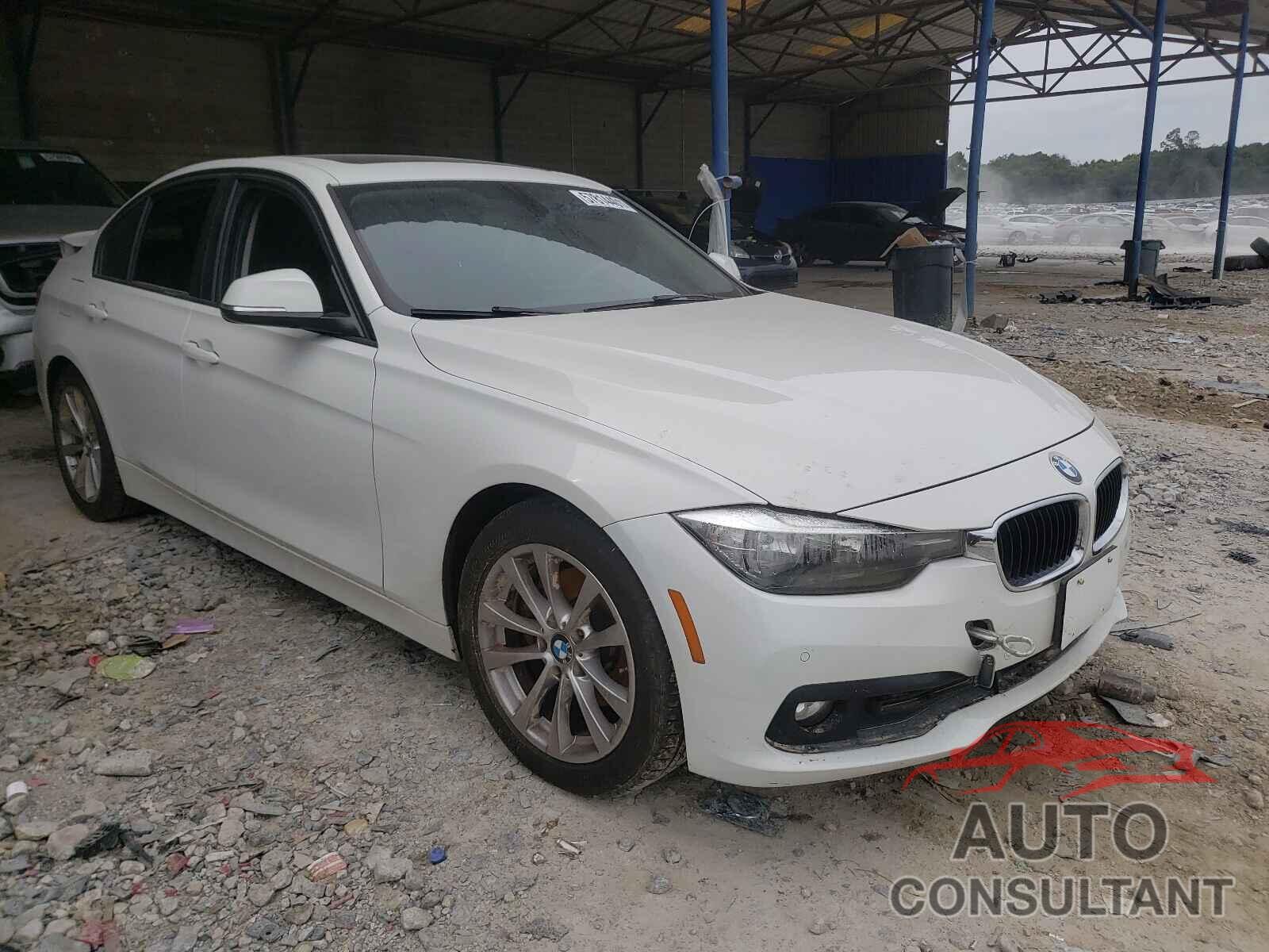 BMW 3 SERIES 2017 - WBA8E5G38HNU44983