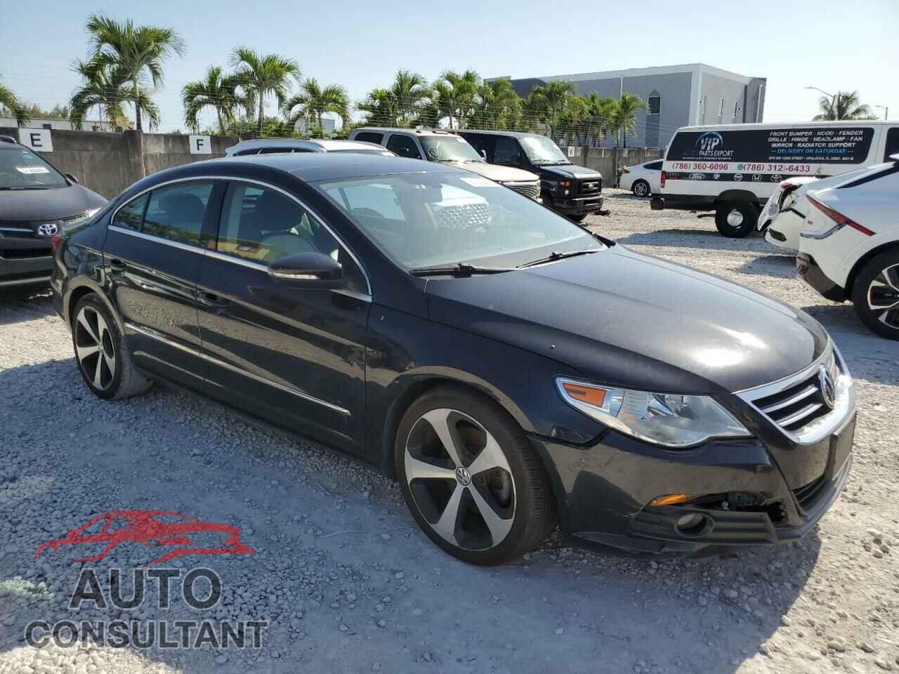 VOLKSWAGEN CC 2010 - WVWHP7AN1AE538678