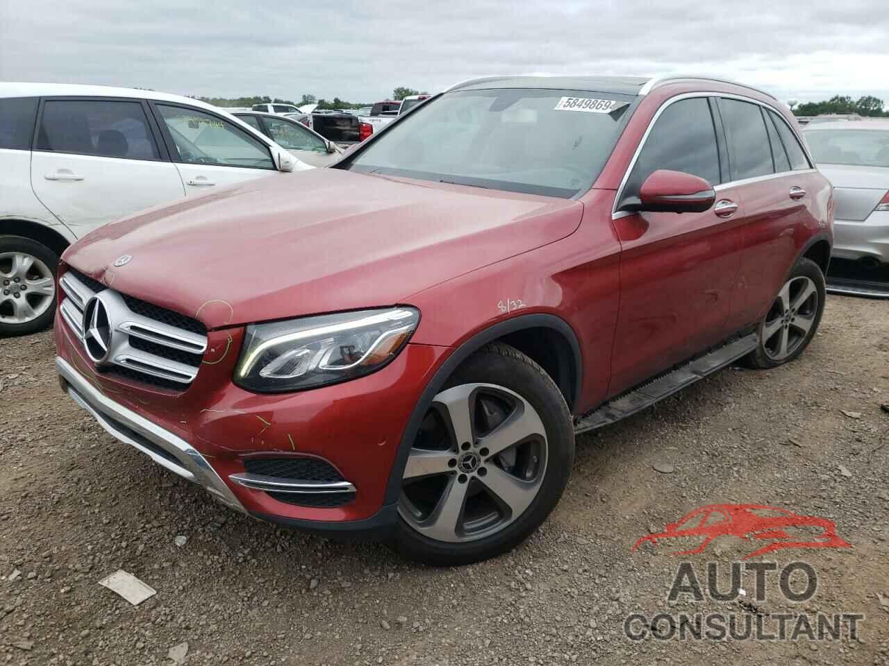 MERCEDES-BENZ GLC-CLASS 2019 - WDC0G4JB8KV136184