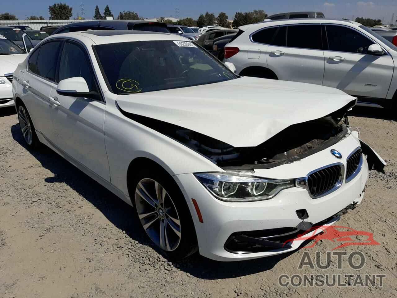BMW 3 SERIES 2018 - WBA8E5C54JA506772