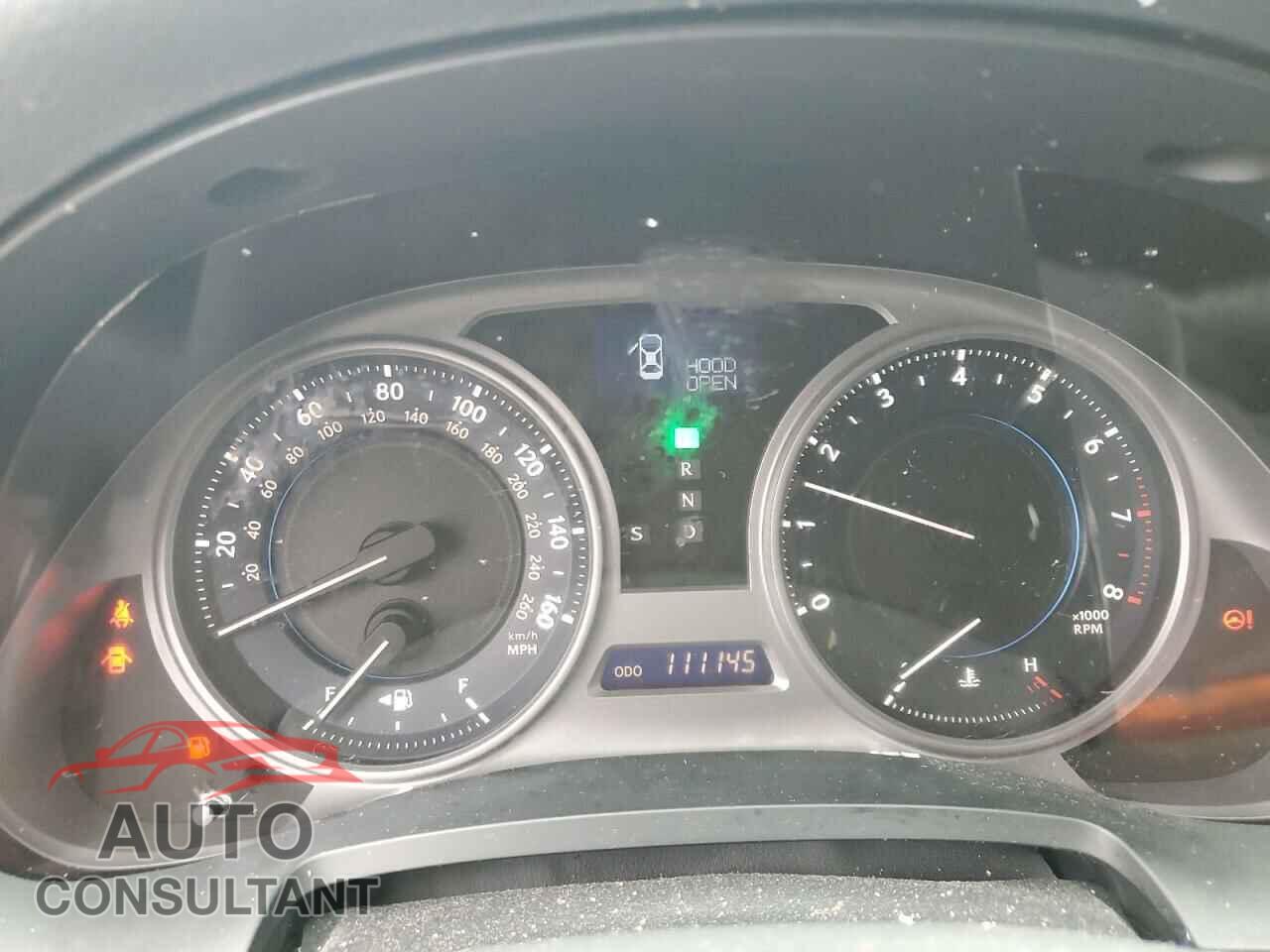 LEXUS IS 2010 - JTHCF5C26A5037689