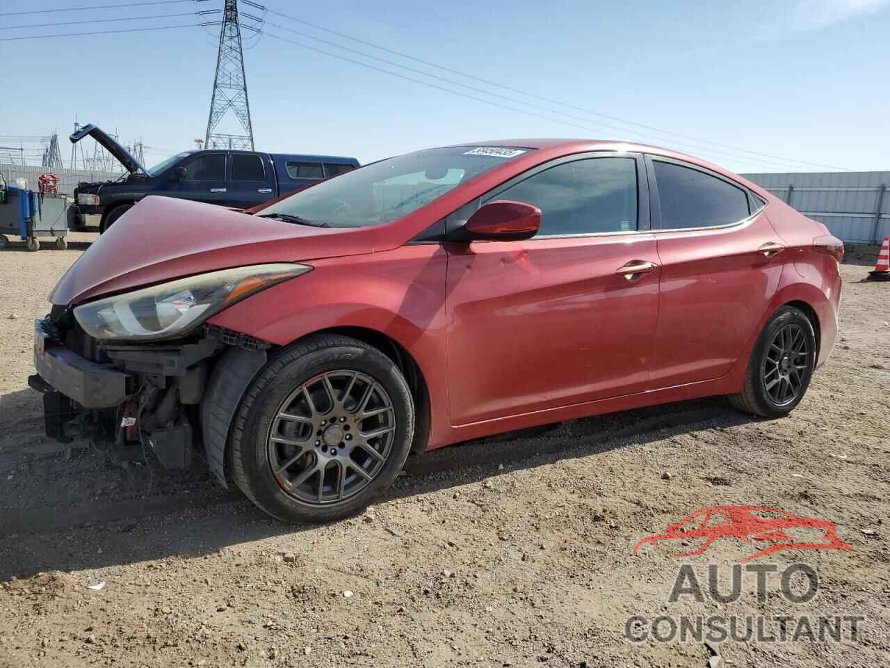 HYUNDAI ELANTRA 2015 - KMHDH4AE5FU451630