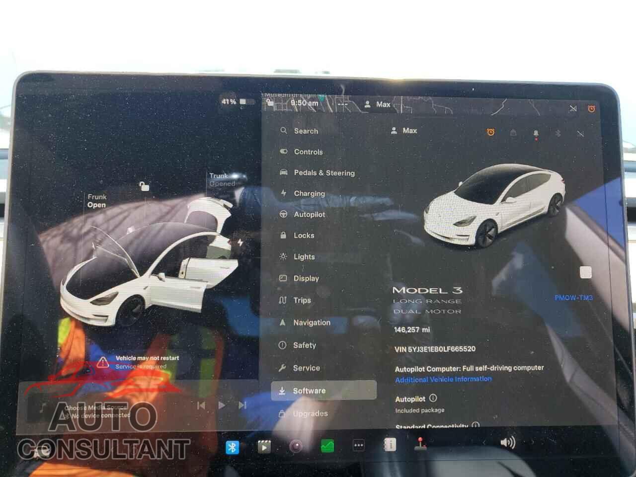 TESLA MODEL 3 2020 - 5YJ3E1EB0LF665520