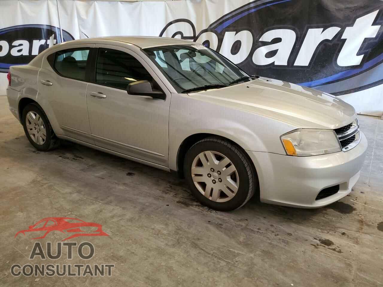DODGE AVENGER 2012 - 1C3CDZAB4CN323422