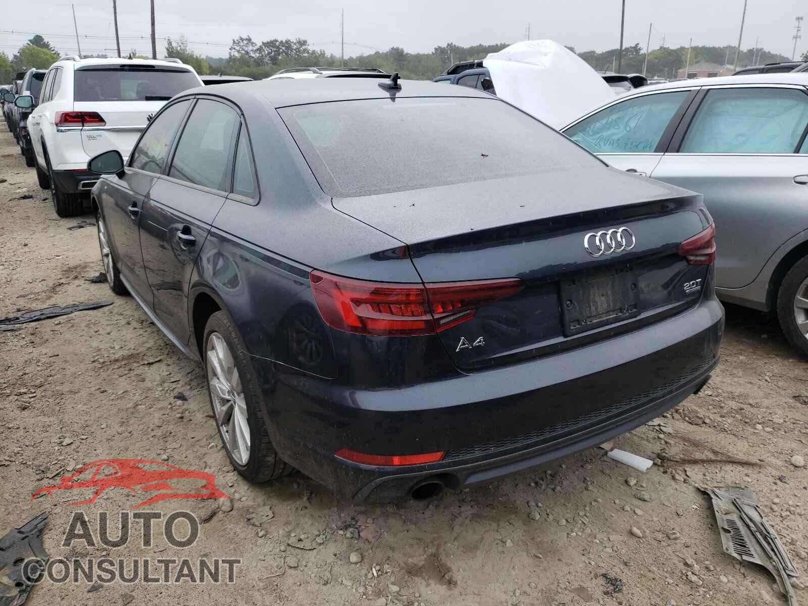 AUDI A4 2018 - WAUDNAF48JA038703