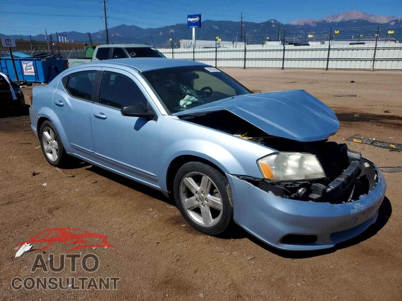 DODGE AVENGER 2013 - 1C3CDZAB6DN664600