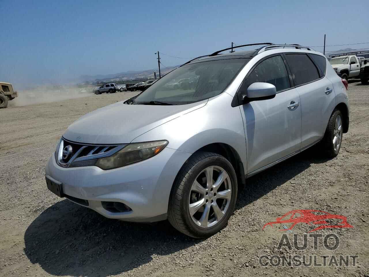 NISSAN MURANO 2012 - JN8AZ1MU2CW108705