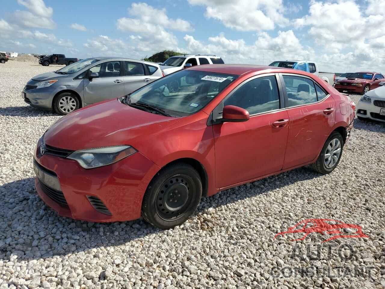 TOYOTA COROLLA 2016 - 5YFBURHE0GP417698