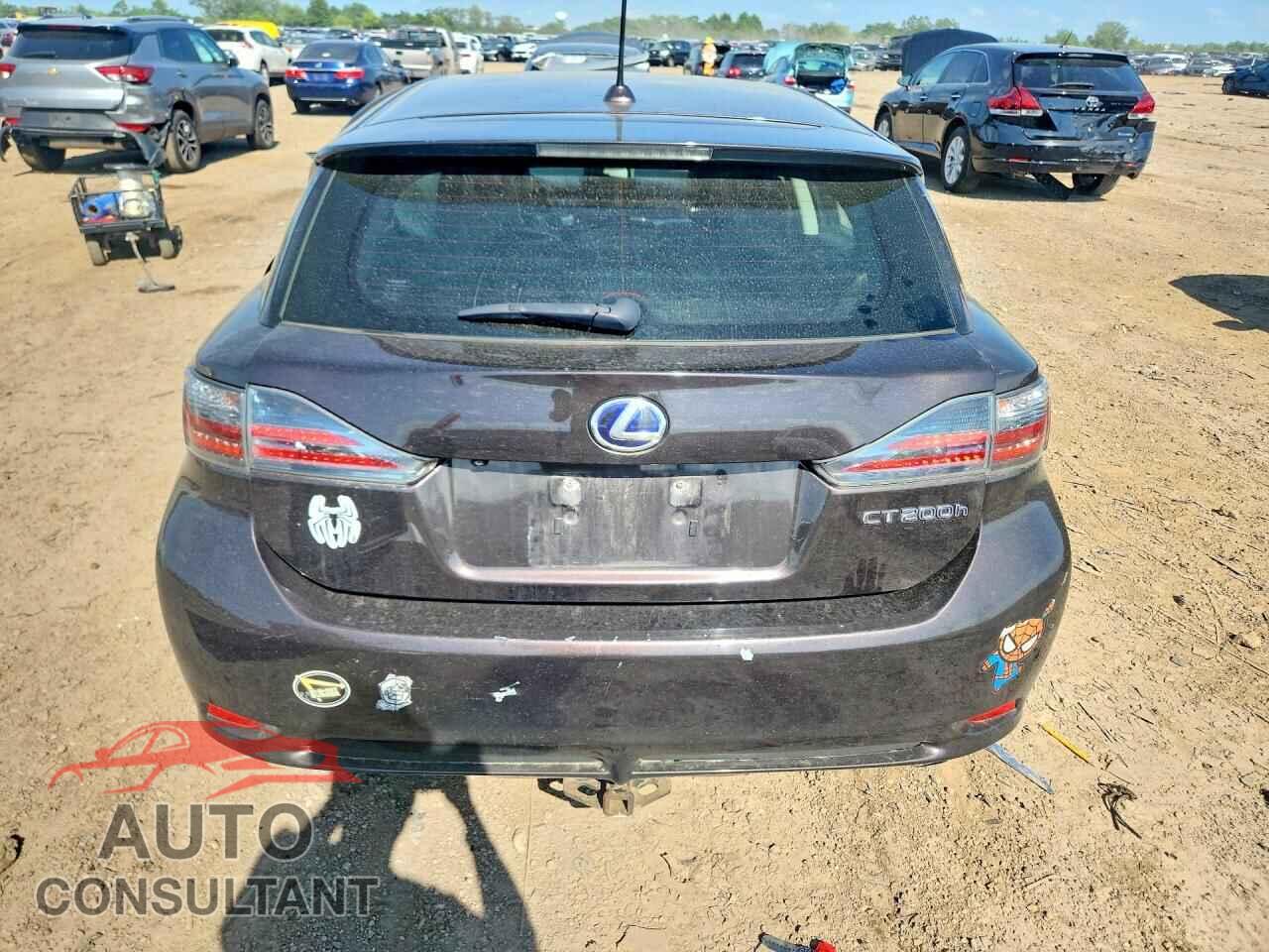 LEXUS CT 200 2012 - JTHKD5BH4C2113566