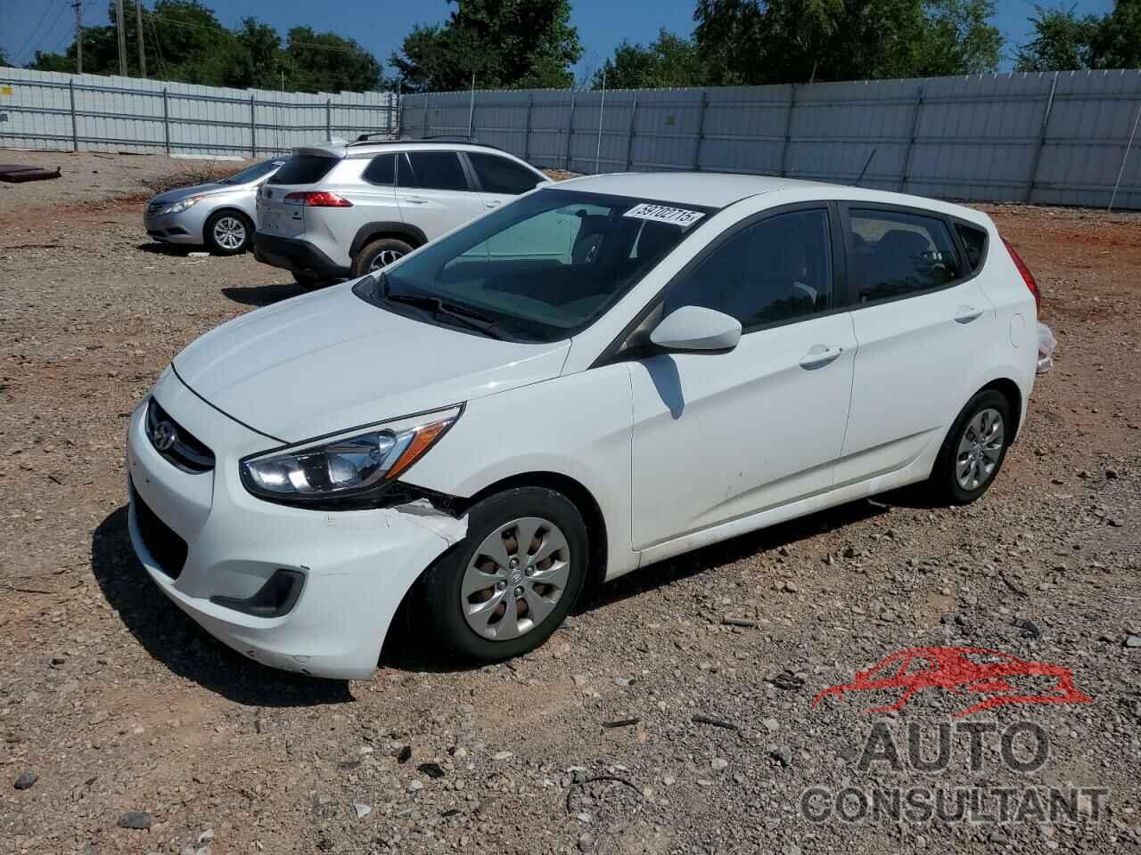 HYUNDAI ACCENT 2017 - KMHCT5AE8HU301823