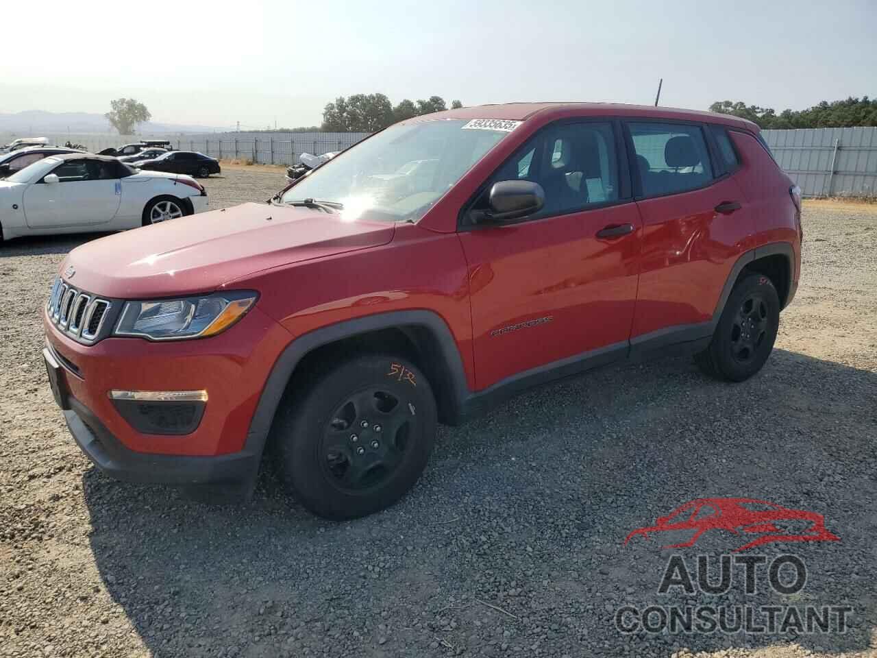 JEEP COMPASS 2018 - 3C4NJCAB8JT420484