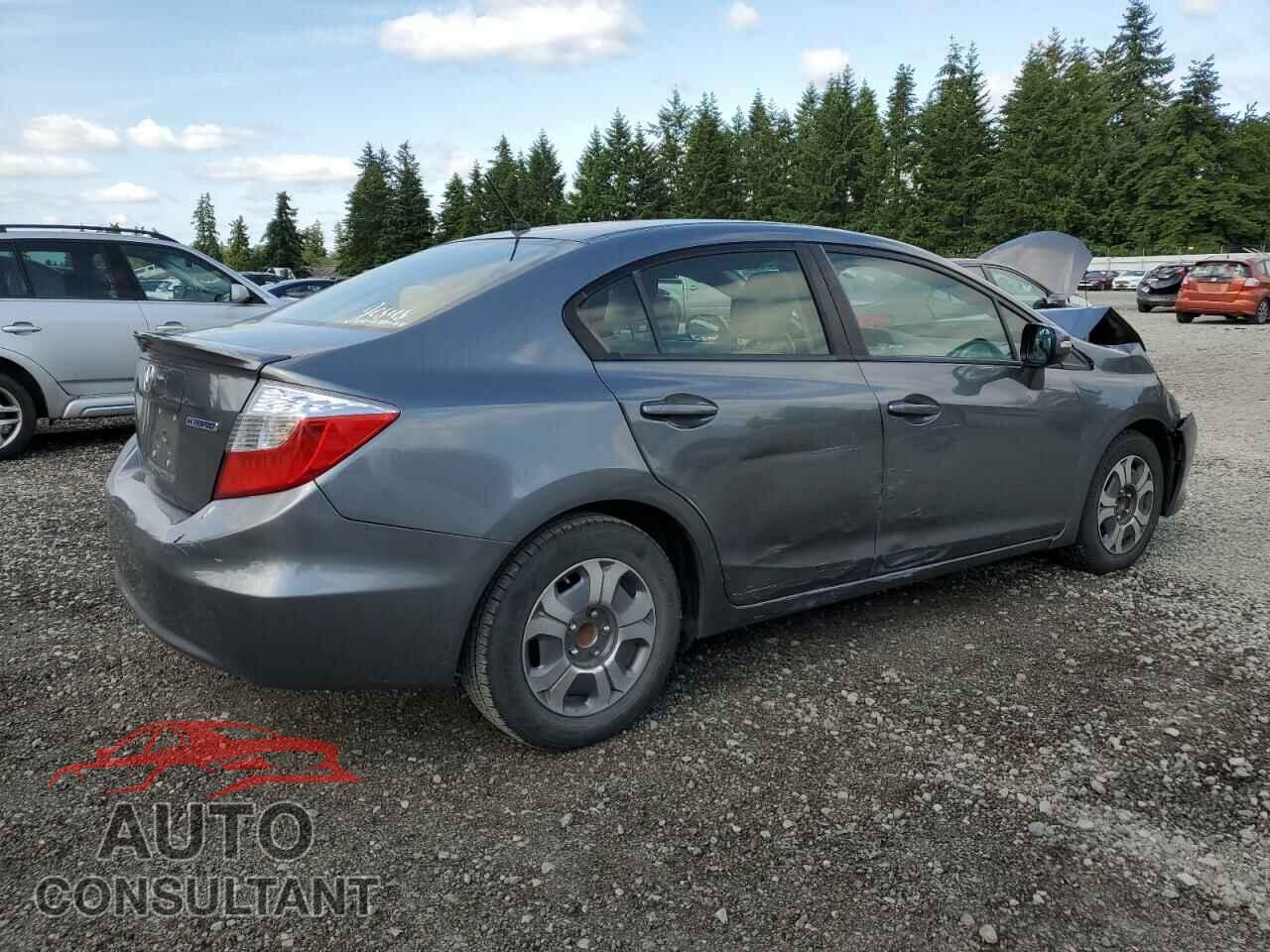 HONDA CIVIC 2012 - JHMFB4F27CS010889