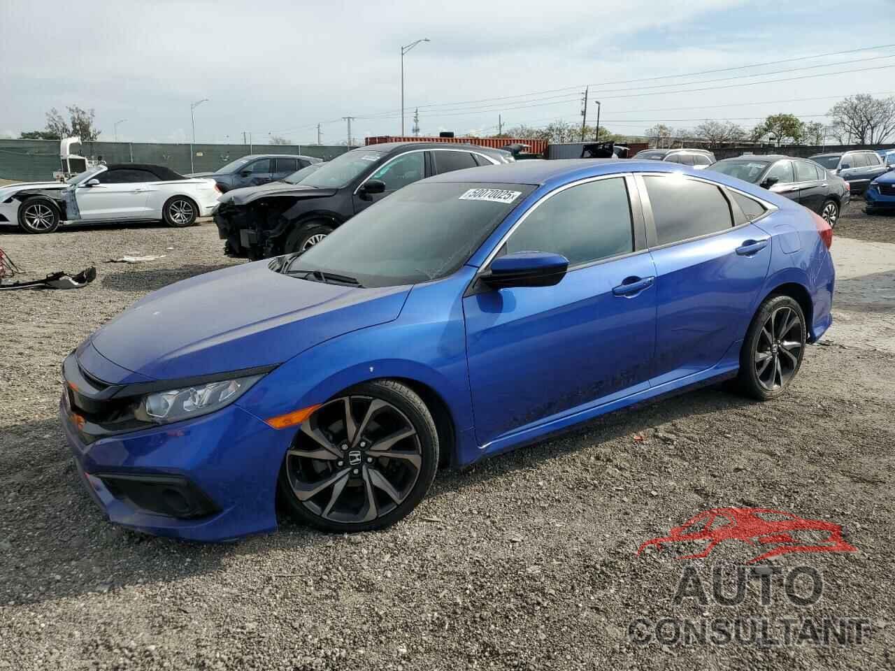 HONDA CIVIC 2019 - 2HGFC2F83KH576692