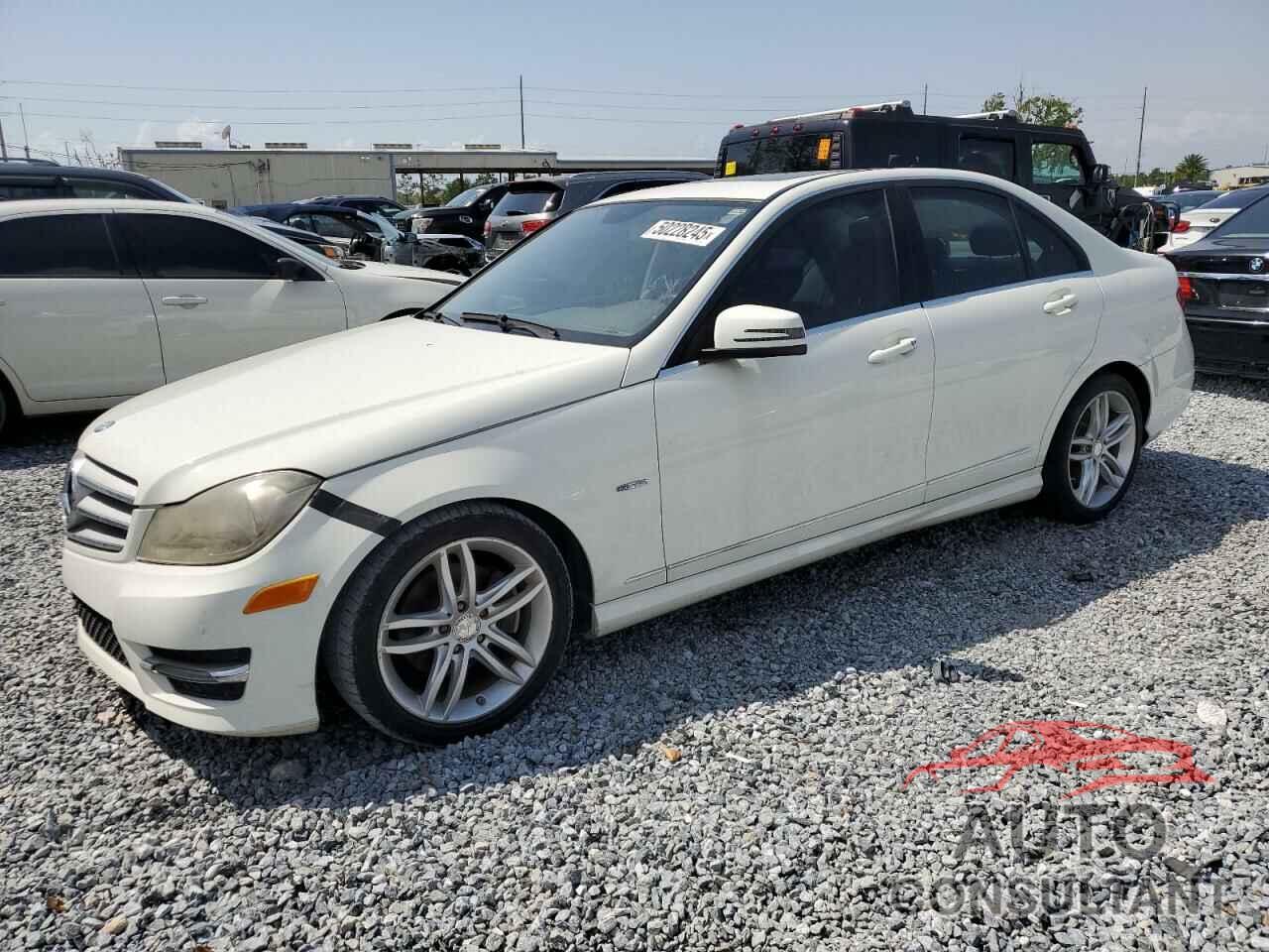MERCEDES-BENZ C-CLASS 2012 - WDDGF4HB3CR231863