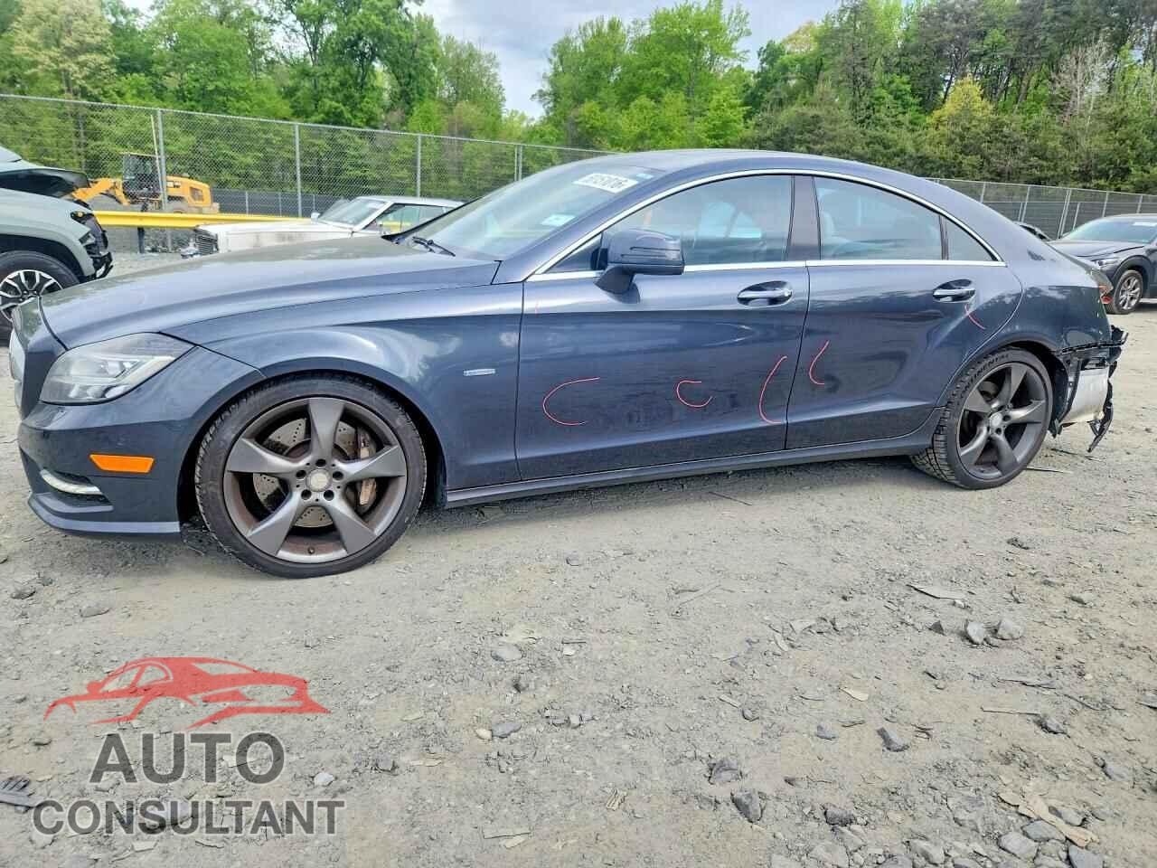 MERCEDES-BENZ CLS-CLASS 2012 - WDDLJ9BB2CA021143