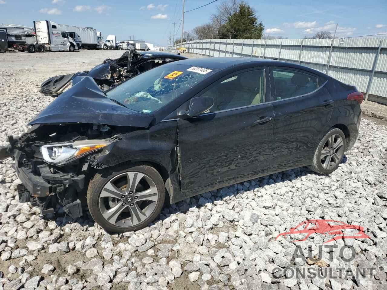 HYUNDAI ELANTRA 2015 - KMHDH4AH9FU268483