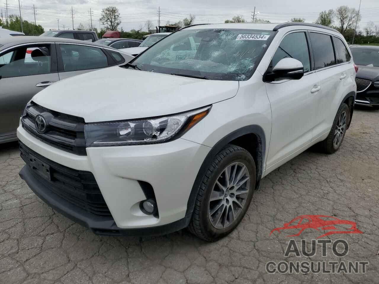 TOYOTA HIGHLANDER 2017 - 5TDJZRFH3HS422123