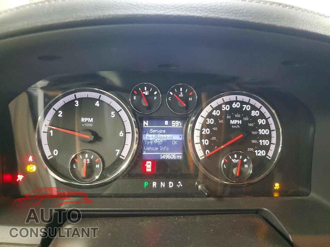 DODGE RAM 1500 2012 - 1C6RD6MT3CS323736