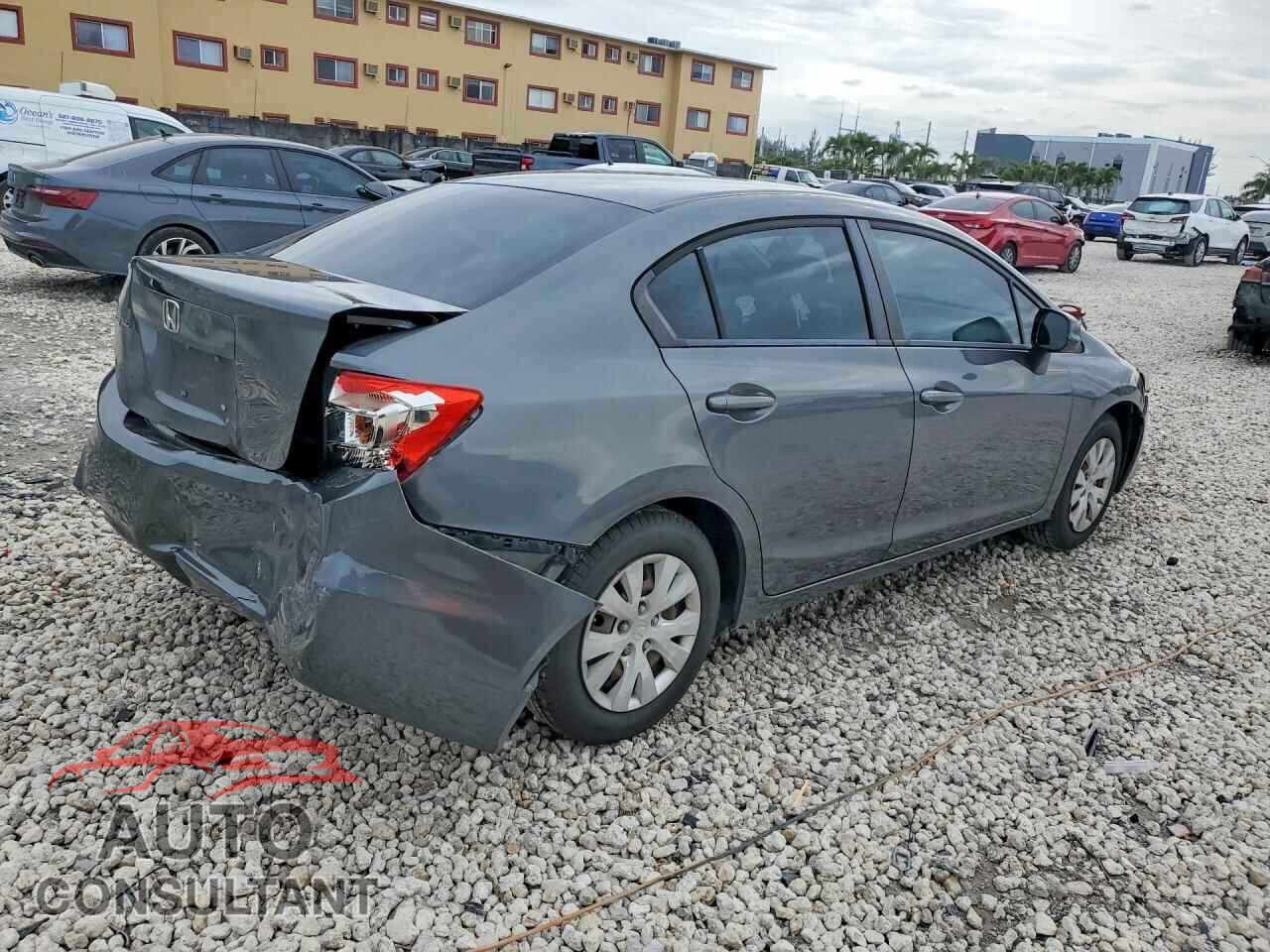 HONDA CIVIC 2012 - 19XFB2F59CE097682