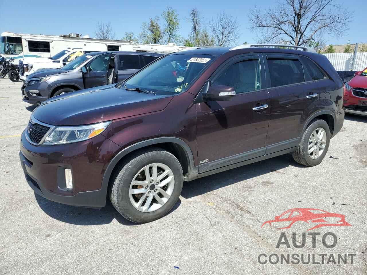 KIA SORENTO 2014 - 5XYKTCA66EG497383