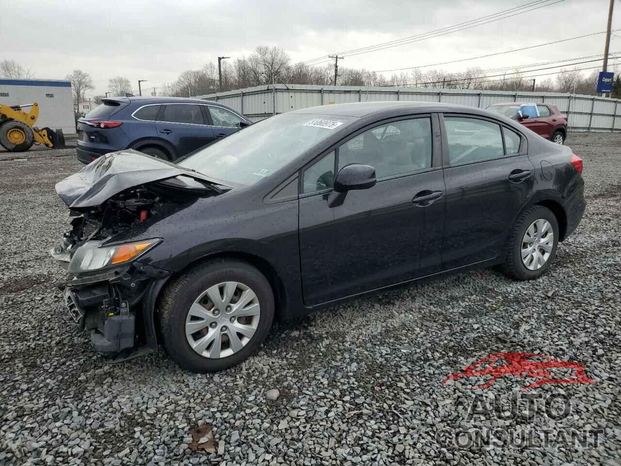 HONDA CIVIC 2012 - 19XFB2F51CE312777
