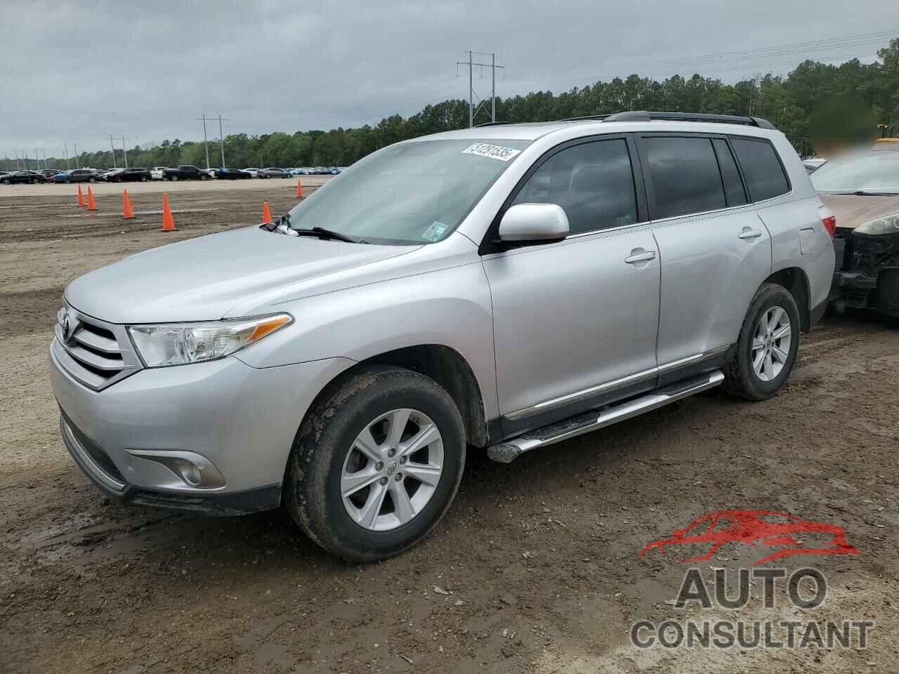 TOYOTA HIGHLANDER 2012 - 5TDZK3EH3CS088805